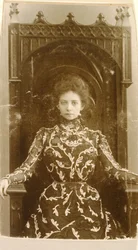Retrato de la actriz Vera Komissarzhevskaya
